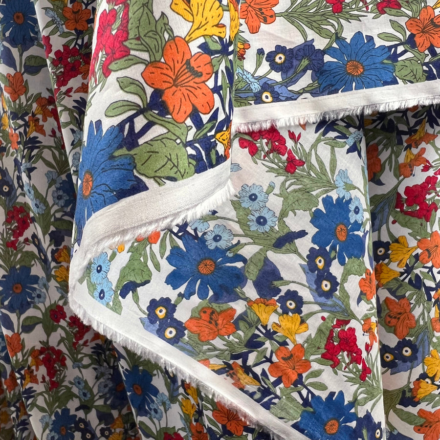 Pima Cotton Lawn - Afternoon Delight - Multi