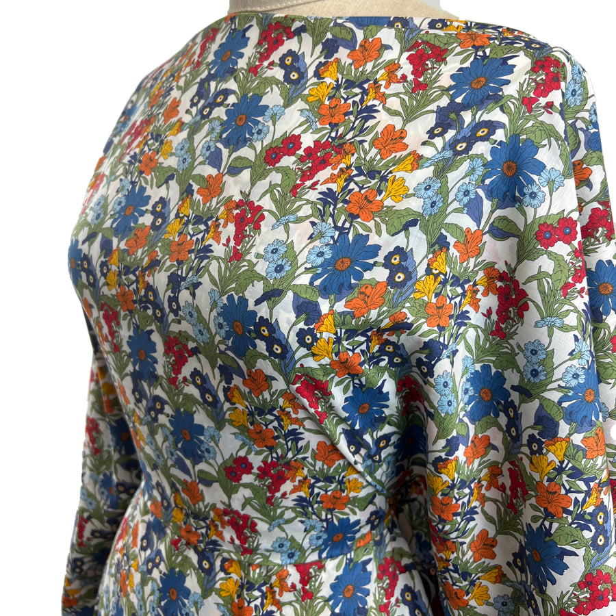 Pima Cotton Lawn - Afternoon Delight - Multi