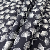 Pima Cotton Lawn - Midnight Fall - Navy