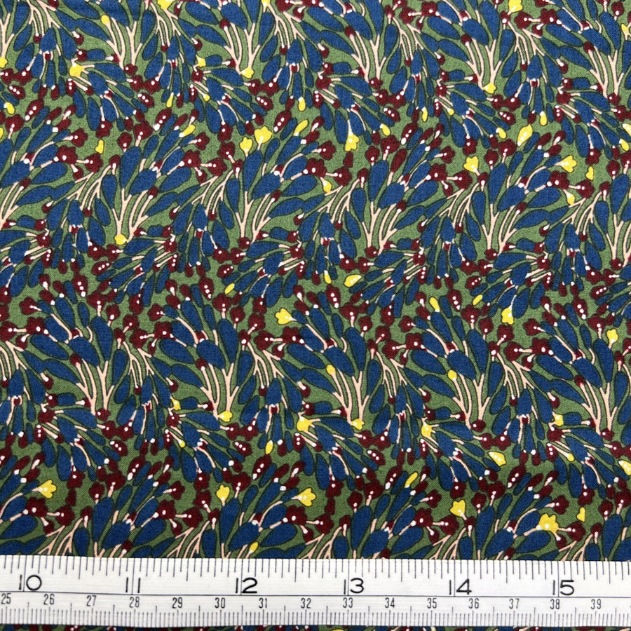 Pima Cotton Lawn - Nightfall Sprigs