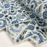Pima Cotton Lawn - Raj - Blue