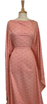 Pima Cotton Lawn - Red Leaf