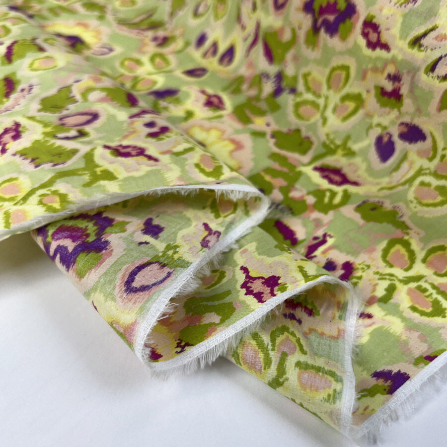 Pima Cotton Lawn - Sacha - Green