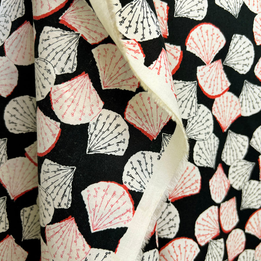 Pima Cotton Lawn - Shan Black