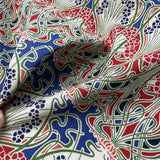 Pima Cotton Lawn - Vine - Red