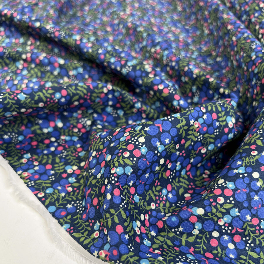 Pima Cotton Lawn - Violet Vine