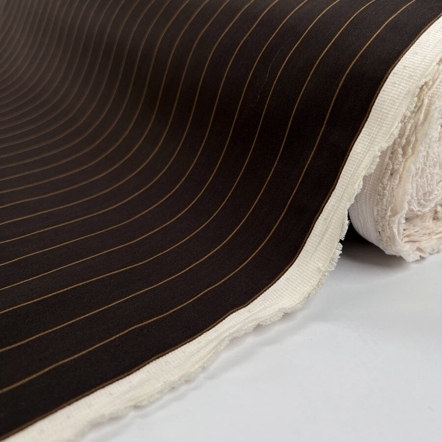 Pinstripe - Brown