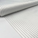 Pinstripe Lining - White