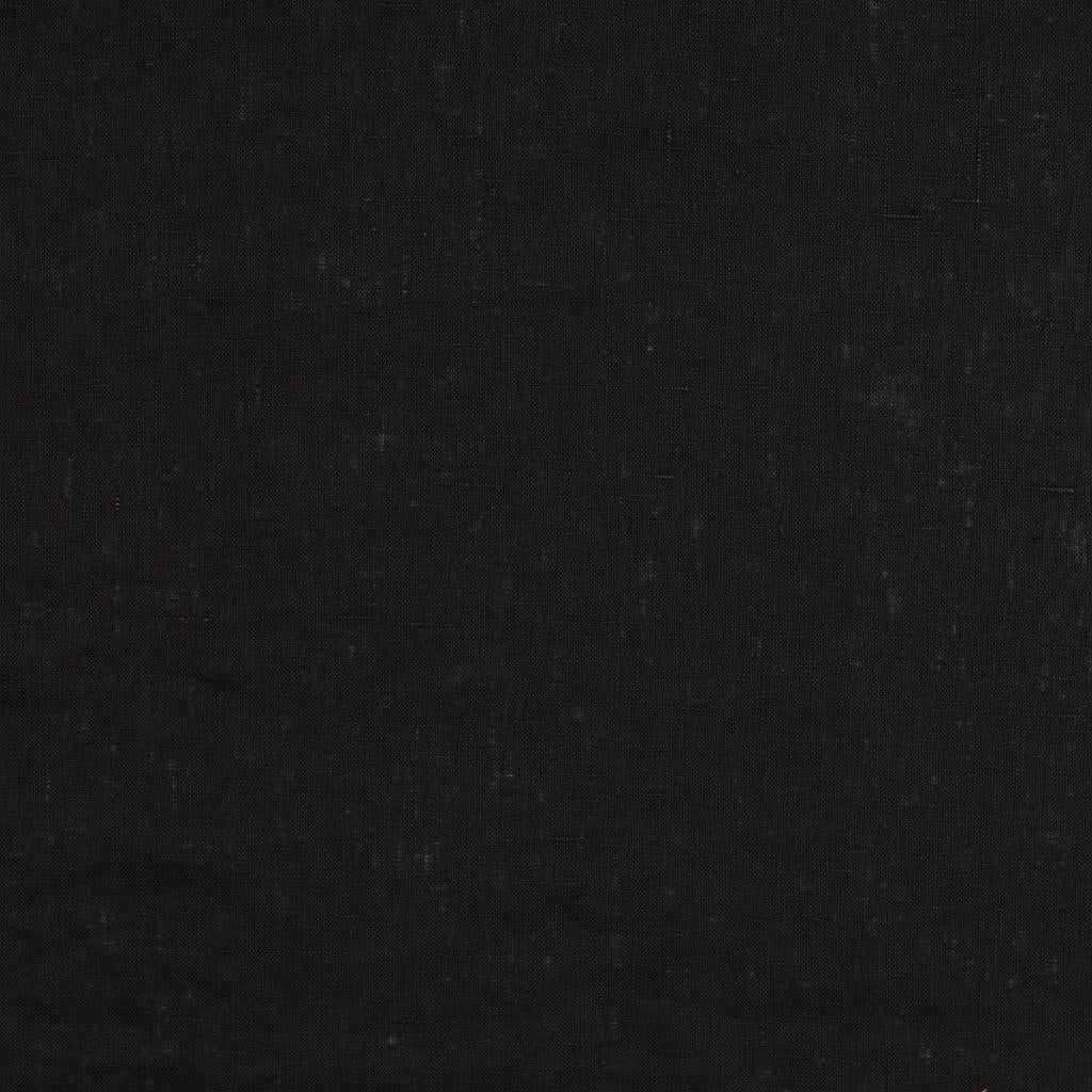 100% Linen - Black