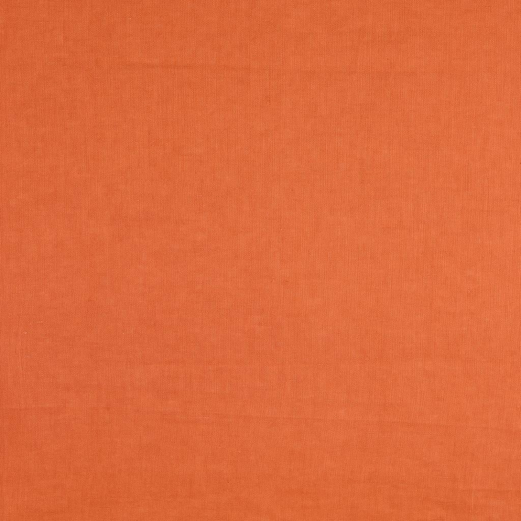 100% Linen - Rust