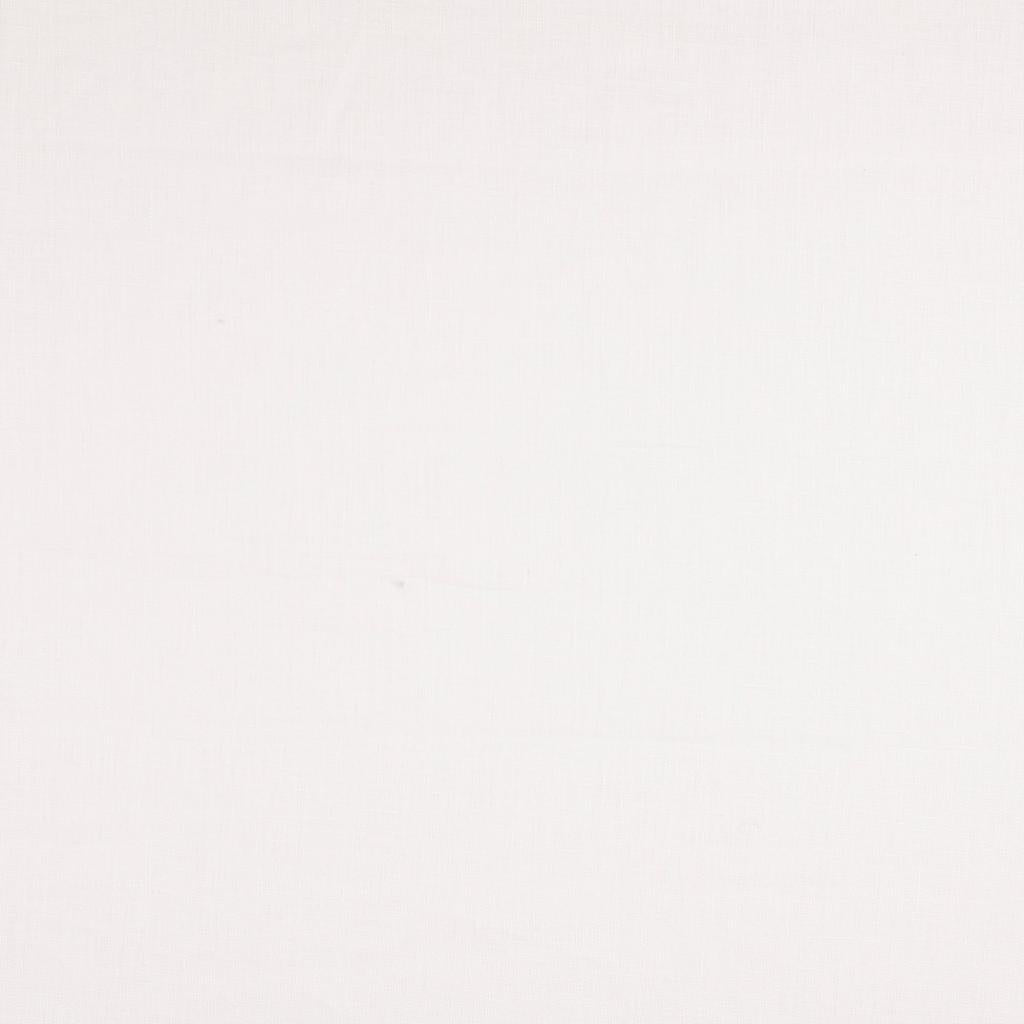 100% Linen - White