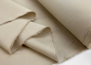 Plain Cotton Elastane Shirting Fabric Poplin Stretch Beige Fold 6532E91A Ca53 4F45 965C Bd993Bd1255E