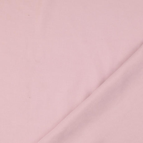 Plain Lightweight Soft Dress Fabric Lyocell Linen Pink Fold