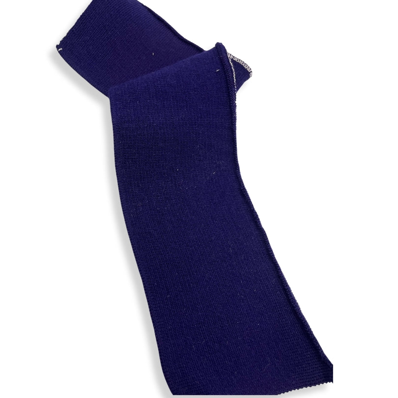Rib Knit Collar & Cuff - Navy