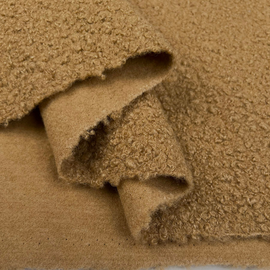 Luxury Heavy Boucle - Light Tan