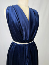 Roxy Stretch Velvet - Navy