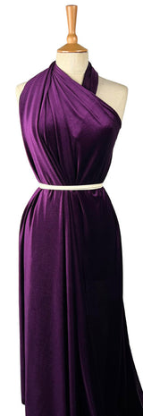 Roxy Stretch Velvet - Purple