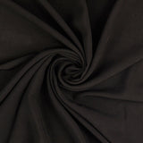 Remnant - Fine Viscose Plain - Black (1.1m)