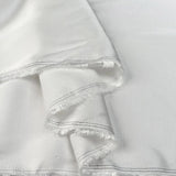 Plain Viscose Satin - Optical White