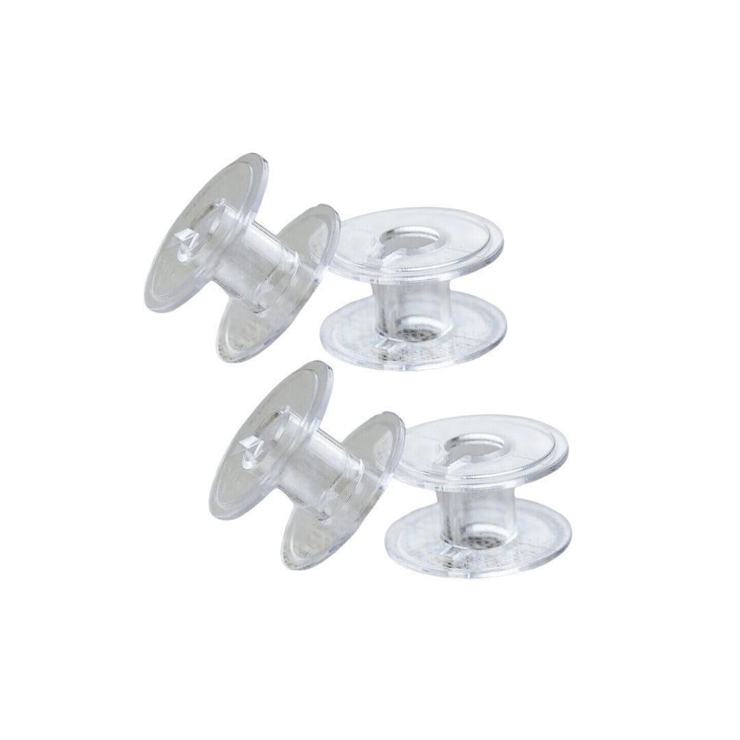 Pack of 4 Plastic Sewing Machine Bobbins
