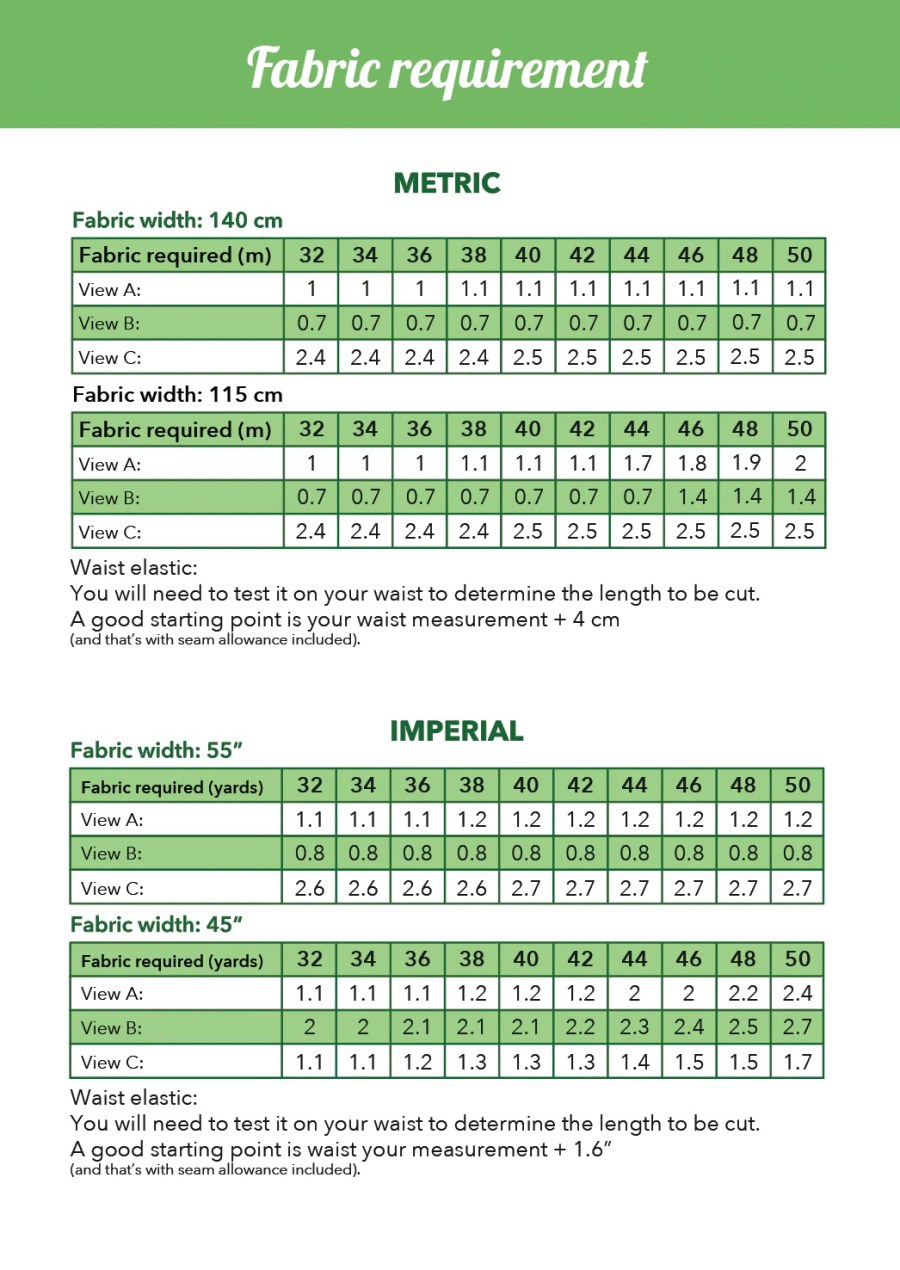 Ploen Patterns - Jorun Leggings Pattern (EU 32-50)