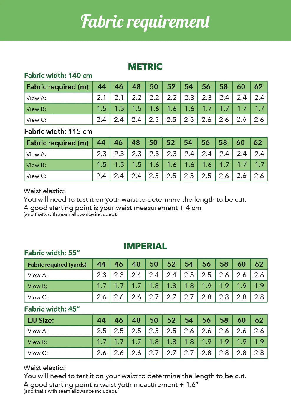 Ploen Patterns - Jorun Leggings Pattern (EU 44-62)