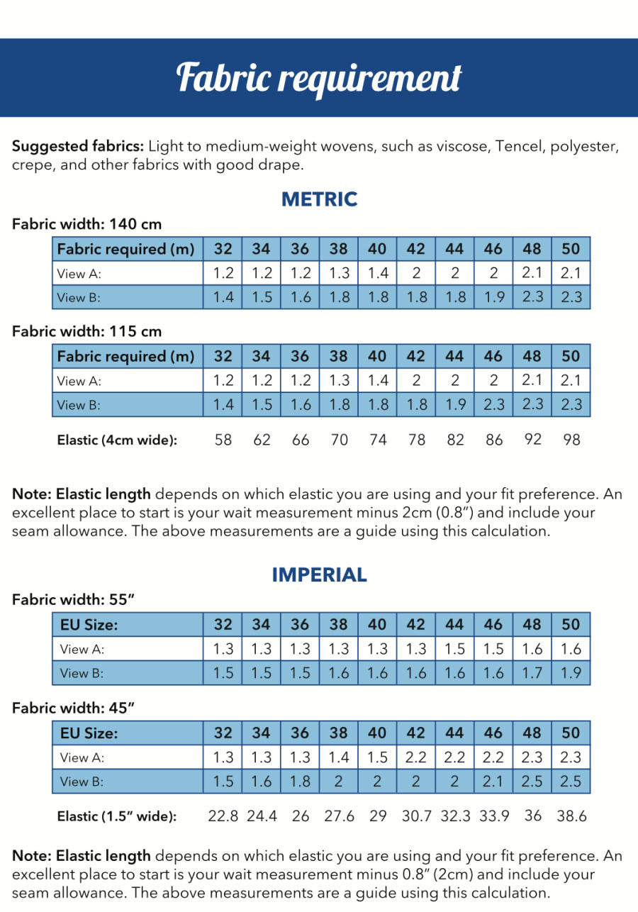 Ploen Patterns - Tyra Trousers Pattern (EU 32-50)