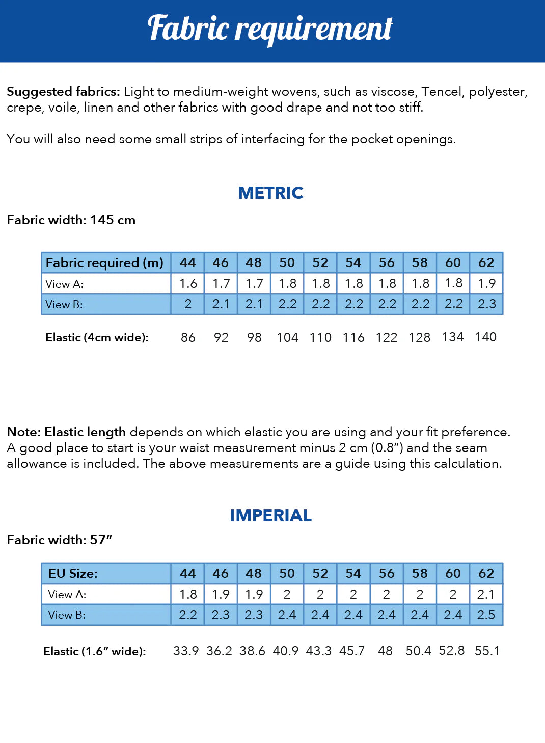 Ploen Patterns - Tyra Trousers Pattern (EU 44-62)