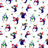 Christmas Poly/Cotton - Party Pingu
