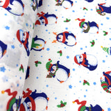 Remnant - Christmas Poly/Cotton - Party Pingu (1.75m)