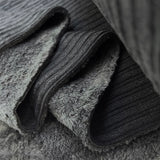 Remnant - Fur Lined Cord - Black (1m)