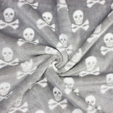 Double Sided Fleece - Skulls