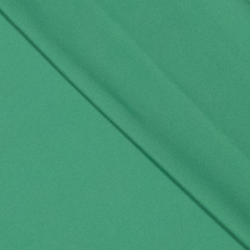 Polyester Elastane Athleisure Wear Fabric Flex Fit Knit Green Fold