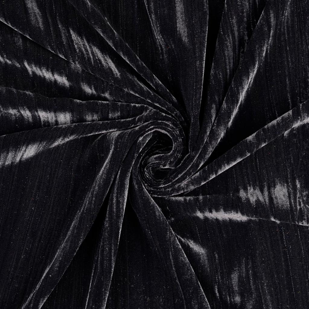 Noir Luxe Crushed Velvet