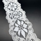 Polyester Flat Lace Trim - Summer - White