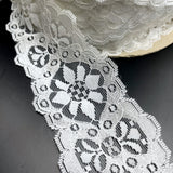 Polyester Flat Lace Trim - Summer - White