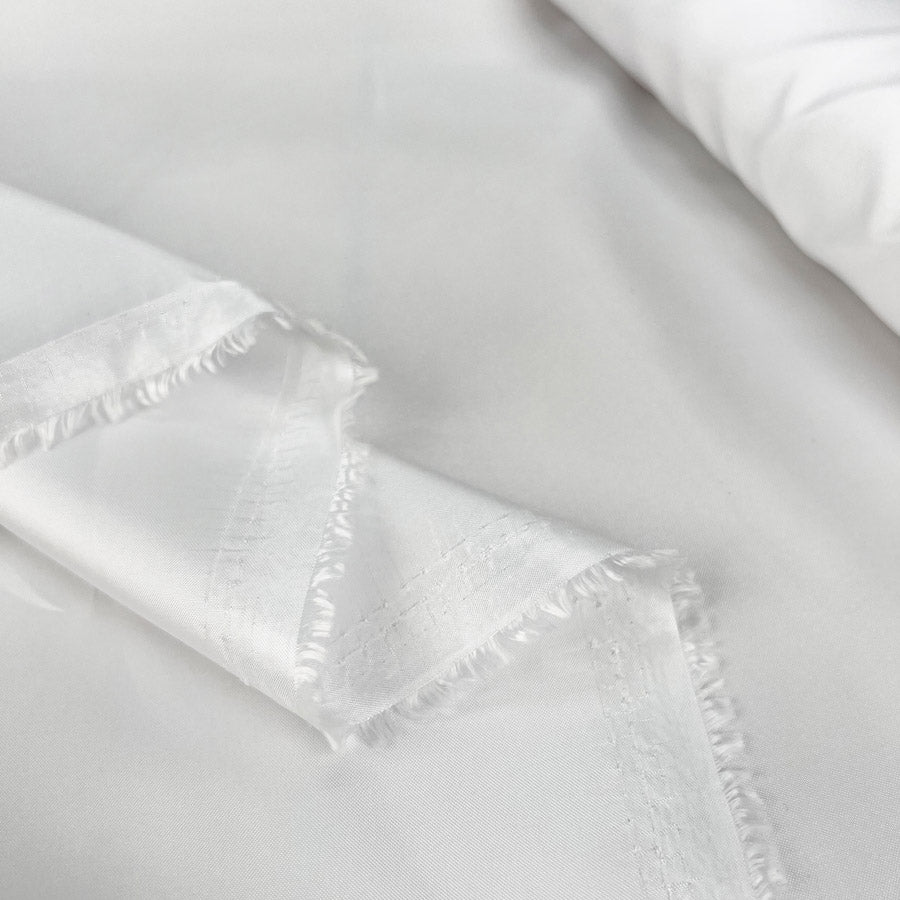 Polyester Lining - White