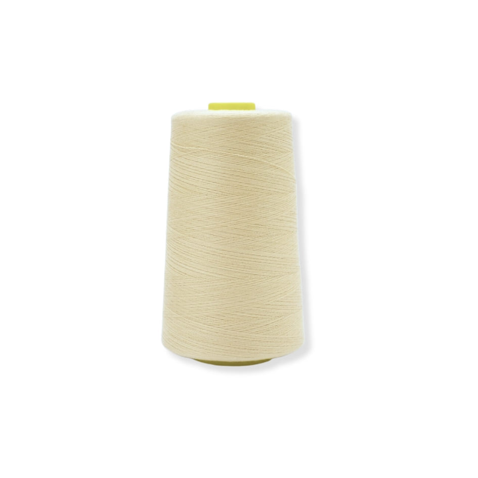 Polyester Overlocking Sewing Machine Thread Cone - Mid Beige (5000m)