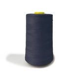 Polyester Overlocking Sewing Machine Thread Cone - Navy (5000m)
