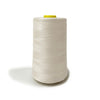 Polyester Overlocking Sewing Machine Thread Cone - White (5000m)