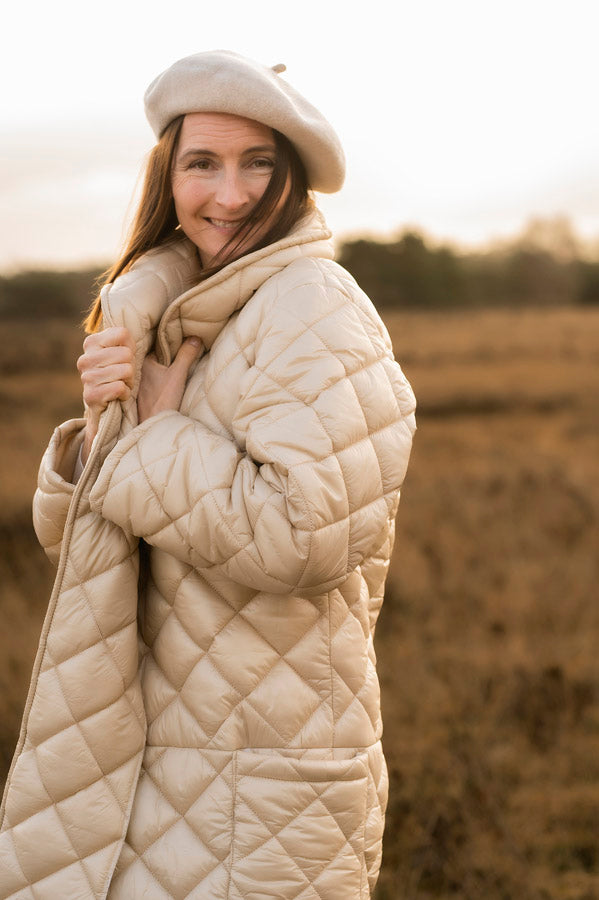 Quilted Crystal - Cream