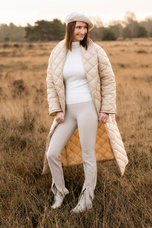 Quilted Crystal - Cream