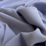 Remnant - Monaco Crepe - Dusky Blue (2m)