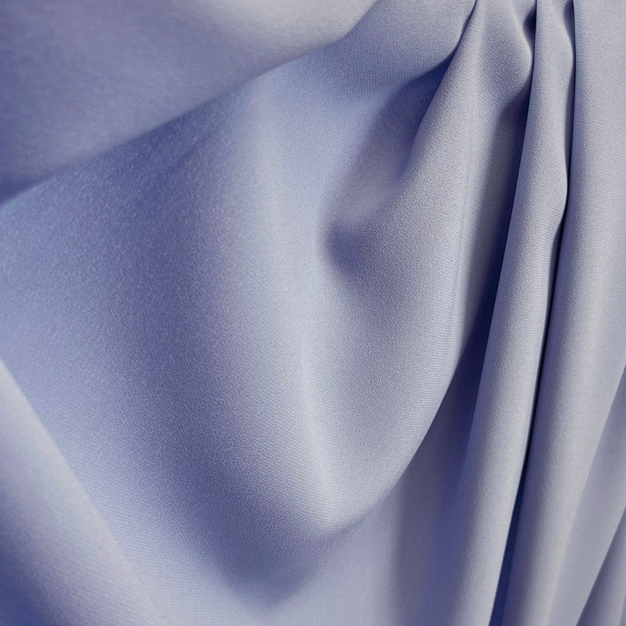 Remnant - Monaco Crepe - Dusky Blue (2m)