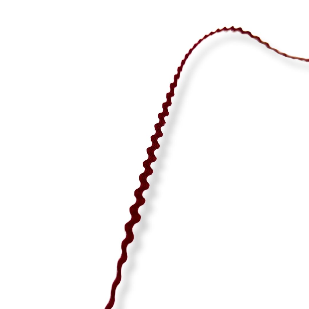 Ric Rac - Wine Red (3mm)