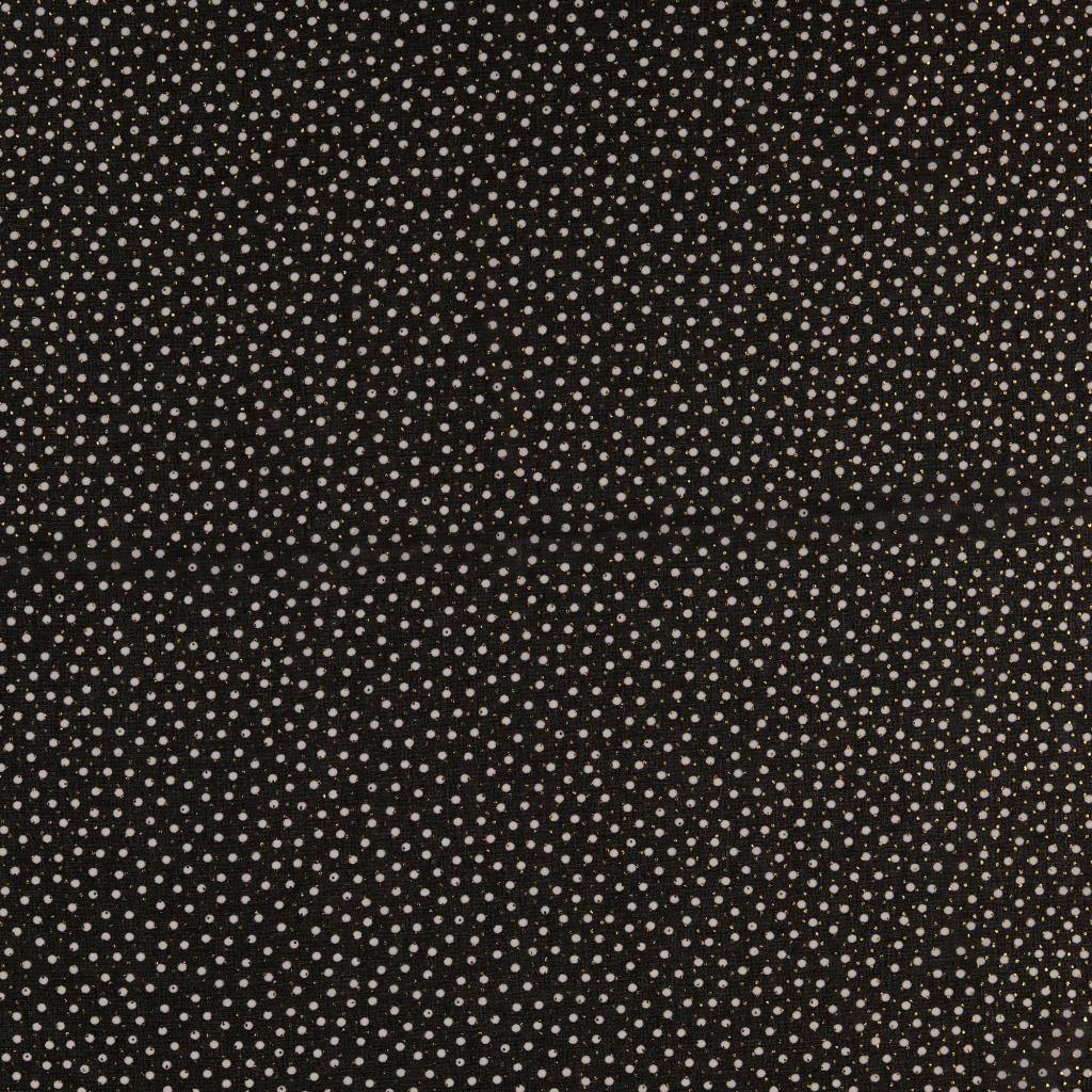 Polyester Spotty Dress Fabric Polka Sparkle Chiffon