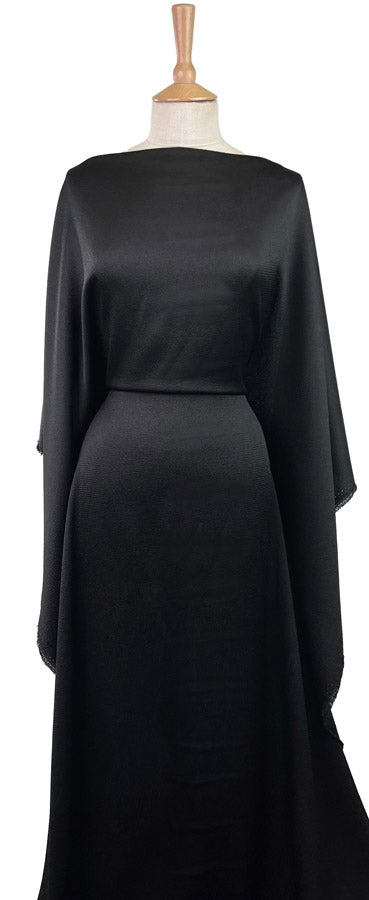 Hammered Satin - Black