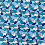 Poplin Print - Bearly Blue
