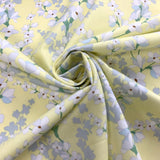 Poplin Print - Blossom - Yellow