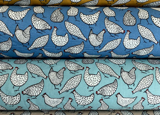 Poplin Print Chicken Mustard Blue Turquoise Beige Cotton Floral Dress Fabrics Group F65E11D5 43B8 41E9 84E2 0Ef5Fb511C7D